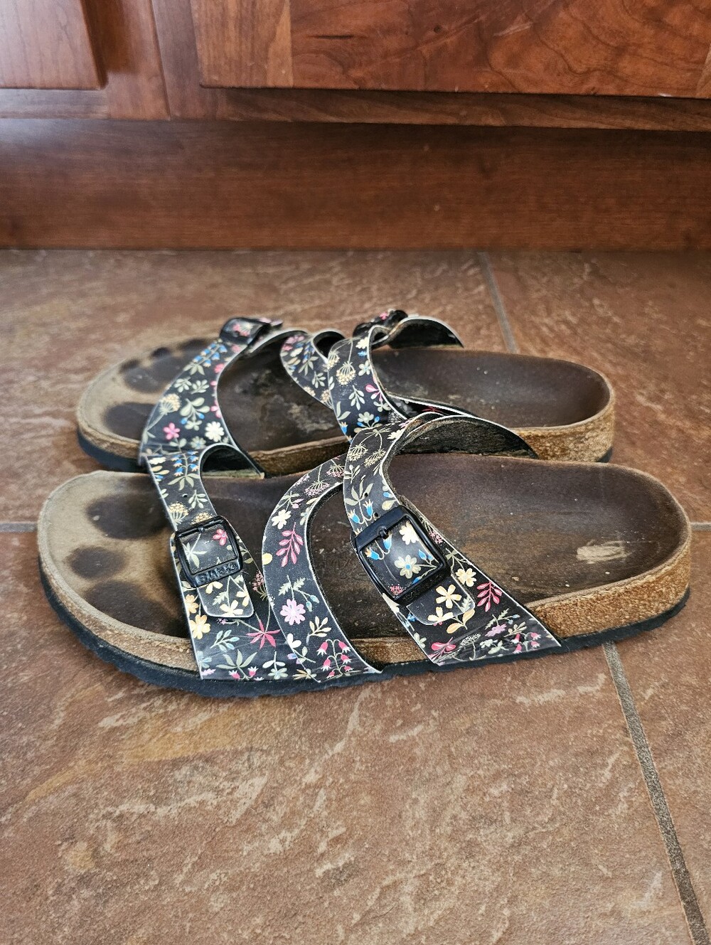 Birkenstock Birki Salina Floral Sandals 270 L 11